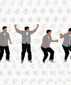 Chandler Dancing,Friends Gift , gift For Men Digital download Svg Eps Png Dxf