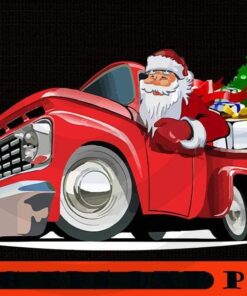 christmas elf riding monster truck Classic, Happy Christmas Christmas Truck X-mas, Christmas Day, Cute Christmas Gift, Customizable PNG