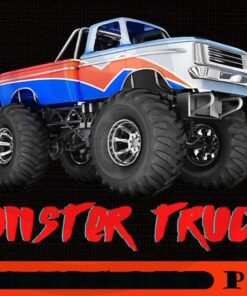 Christmas Elf Riding Monster Truck Classic, Happy Christmas Christmas Truck X-mas, Christmas Day, Cute Christmas Gift, Customizable PNG