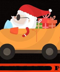 Christmas elf riding monster truck , Happy Christmas Christmas Truck X-mas, Christmas Day, Cute Christmas Gift, Customizable PNG