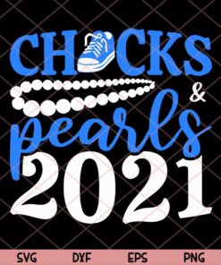 Chucks and pearls Trending Customizable Layered Svg, Svg Eps Png Dxf