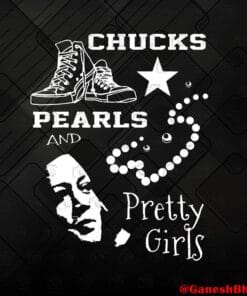 Chucks Pearls and Pretty Girls Kamala Harris Inauguration, Vice President, politics, ,Layered Svg Eps Png Dxf
