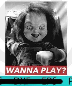 CHUCKY, wanna play, Halloween 2021, 2021 Halloween, Halloween Theme, Halloween, Cute Art, Funny Halloween, Scary Halloween, Halloween gift, Customizable PNG