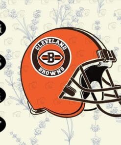 Cleveland Browns Football Helmet SVG, NFL, Browns, Football Player Gift, Layered SVG, DXF, PNG, EPS
