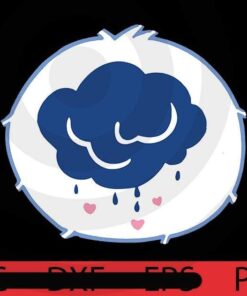 cloudy day cartoon, Halloween 2021, Halloween, Halloween Theme, Scary Halloween Art, Halloween Gift, Customizable PNG