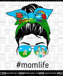 Cocomelon Mom Life Png, Mother's Day Png, Momlife Png, Cool Mom Customizable Png
