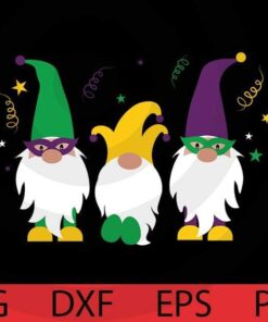 Colorful gnomes, Holiday gnomies bundle, Cute sweet awesome Funny Gnomes Customizable Layered Svg, Svg Eps Png Dxf