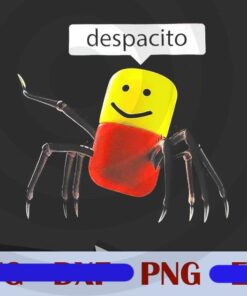 Cool Despacito Spider, Roblox Despacito Spider, Gamer Gift, Game Gift Idea, Customizable PNG