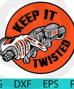 Cool Motorcycle Biker Keep It Twisted Funny and Vintage Mens Customizable Layered Svg, Svg Eps Png Dxf