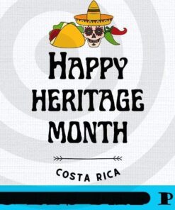 Costa rica, National Hispanic Heritage Month, Spain, Mexico, The Caribbean, Central and South America Language Culture Customizable PNG