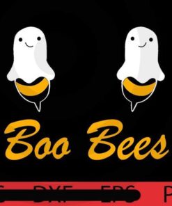 Couple Boo Bees cute funny , Halloween, Halloween Theme, Halloween Gift, Halloween 2021, 2021 Halloween, Scary Cute Awesome Art, Funny Gift, Halloween Art, Customizable PNG
