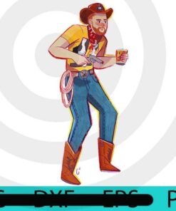 Cowdoy Aunty Donna, Halloween 2021, Halloween, Halloween Theme, Scary Halloween Art, Halloween Gift, Customizable PNG