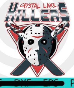 Crystal Lake Killers, Halloween, Halloween 2021, 2021 Halloween, Halloween Theme, Halloween Gift, Scary Art, Funny Art, Cute Awesome Art, Customizable PNG