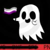 Cute Asexual Pride Ghost , Halloween 2021, Halloween, Halloween Theme, Scary Halloween Art, Halloween Gift, Customizable PNG