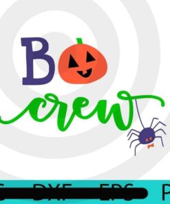 Cute BOO CREW , Halloween 2021, Halloween, Funny, Cute, Scary, 2021 Halloween, Halloween Theme, Halloween Art, Gift for man woman kid, Customizable PNG