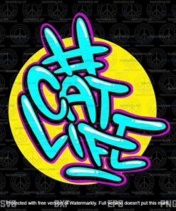 Cute Cat Life, cat mom, cat dad, love cat, animal,Layered Svg, Svg Eps Png Dxf