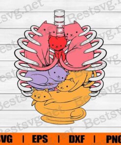 Cute Cats Are My Heart, Cat Lover, Cat Cute , Svg Eps Png Dxf