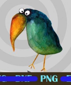 Cute Crow Forest Animals Design Bundles Customizable PNG