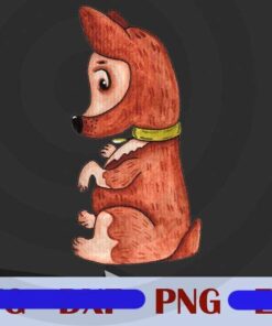 Cute Dog , Dog lover , dog mom, dog dad Watercolor Dogs Design Bundles Customizable PNG