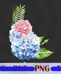 Cute Flower Wreaths awesome Black Design Bundles Customizable PNG