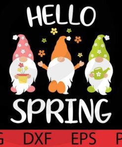 cute gardening , Spring Gnomes Bundle cute funny lovely Gnomes Customizable Layered Svg, Svg Eps Png Dxf