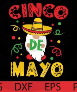 Cute Gnomes , Cinco De Mayo Bundle, Mexico Mexican, Mexico's culture Customizable Layered Svg, Svg Eps Png Dxf