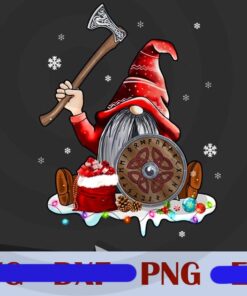 Cute God Jul Norwegian Viking Nisse christmas Customizable Png Download
