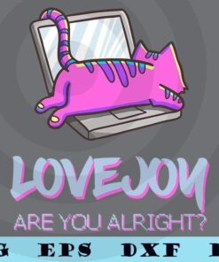 Cute Lovejoy Merch Wilbur Soot Bored Cat, Cat Lover, Customizable Layered Svg, Svg Eps Png Dxf