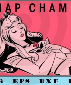 Cute lovely Disney Princess Aurora Nap Champ for girls lady woman Customizable Layered Svg, Svg Eps Png Dxf