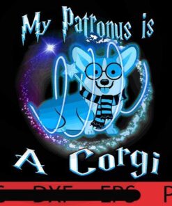 Cute My Patronus Is a Corgi, Dog, Halloween 2021, 2021 Halloween, Halloween Theme, Halloween, Cute Art, Funny Halloween, Scary Halloween, Halloween gift, Customizable PNG