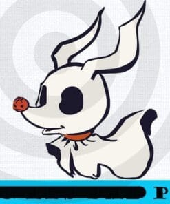 Cute Nightmare Ghost, The Nightmare Before Christmas, Halloween 2021, Disney Film, Customizable PNG