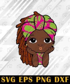 Cute Peekaboo girl Bundle, Princess Svg, Long Braids and long dreads, African American kids, African American, Black Girl, SVG PNG DXF, EPS, PDF