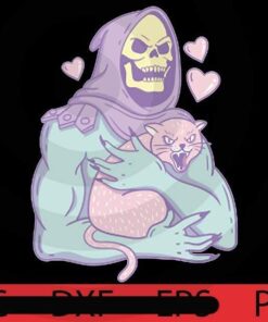Cute SKELETOR WITH PETS, Halloween 2021 art, Happy 2021 Halloween, Halloween Theme, Scary Halloween Gift, Customizable PNG
