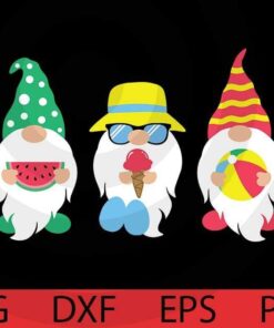 Cute summer time, Cute sweet awesome Funny Gnomes Customizable Layered Svg, Svg Eps Png Dxf