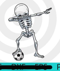 Dabbing Skeleton Soccer , Halloween, Halloween Art, Funny, Trending, Cute, Scary, Cute Halloween, Cute Art, Funny art, scary Art, 2021 halloween, 2021 halloween gift, halloween theme, man gift, woman gift, Customizable PNG
