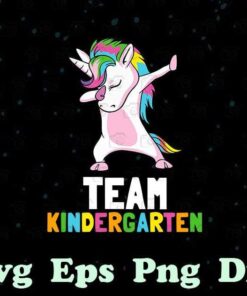 Dabbing Unicorn, Team Kindergarten, Unicorn Teacher, Teacher Life, The Teacher, Layered Svg Eps Png Dxf