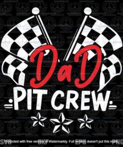 Dad pit crew, Dad SVG , Dad Life SVG, Dad Gift, Dad's Day, Dad Quote, Blessed Dad Svg, Layered Svg, Svg Eps Png Dxf