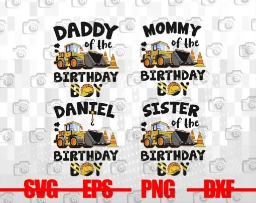 Daddy Of The Birthday Boy , Mommy Of The Birthday, Daniel Birthday Boy, Sister Of The Birthday, Birthday Bot Family, Png