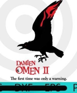 Damien OMEN II, Halloween 2021, Halloween, Halloween Theme, Halloween Gift, 2021 Halloween, Awesome Scary Cute Funny Halloween Art Gift, Customizable PNG