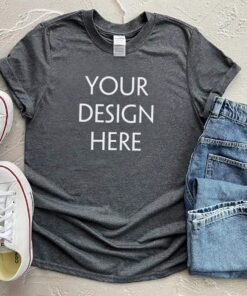 Dark Heather Mockup Tshirt Gildan Softstyle Mockup Shirt Flat Lay Mockup Gildan 64000 Shirt Unisex Mockup Women Mockup Dark Heather Mockup