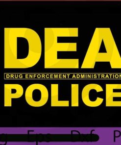 DEA POLICE - DRUG Enforcement Administration, 2021 Halloween Art, scary horror Halloween Theme, funny cute Saying, Customizable PNG
