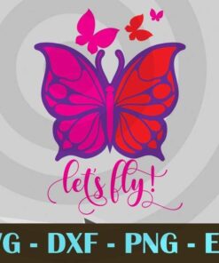 Design Bundles Butterfly , Insect Animal Customizable Layered Svg, Svg Eps Png Dxf