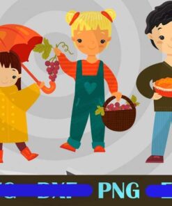 Design Bundles Happy Autumn Fall Customizable PNG