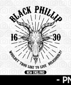 Devil Goat v2 Retro Vintage Halloween Art Customizable PNG