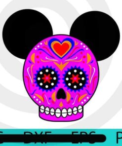 Dia De Los Muertos , Halloween 2021, Pink sugar skull mickey , Mickey, Disney, Halloween, Halloween Art, Halloween, Funny cute scary Art, 2021 halloween, 2021 halloween gift, Halloween 2021 gift, halloween theme, Customizable PNG