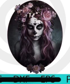 Dia de Muertos, Halloween 2021, Halloween, Halloween Theme, Scary Halloween Art, Halloween Gift, Customizable PNG