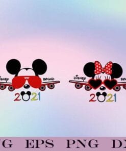 Disney Bound 2021, Disney Airplane Design, Disney vacation 2021, Disney Family, Kids Gifts, Mickey And Minne, Heart Sunglasses, Layered Svg Eps Png Dxf