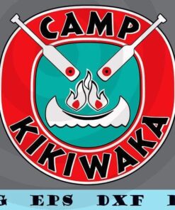 Disney Channel Bunk'd Camp Kikiwaka Disney Film Customizable Layered Svg, Svg Eps Png Dxf