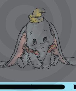Disney Classic Dumbo Baby Elephant, Dumbo Baby, Cute Elephant, Elephant Fly, Walt Disney's Dumbo, Customizable Png