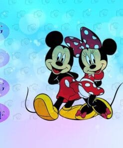 Disney Mickey and Minnie, Big Mouse, Couple, Love Gift, Disney Cartoon, Mickey Lovers, Layered SVG, DXF, PNG, EPS